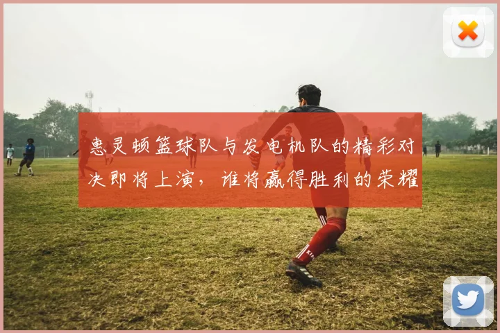 惠灵顿篮球队与发电机队的精彩对决即将上演，谁将赢得胜利的荣耀